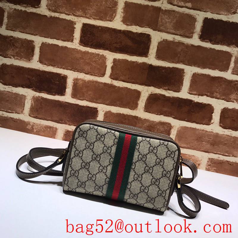 Gucci GG Ophidia brown Mini Shoulder Bag