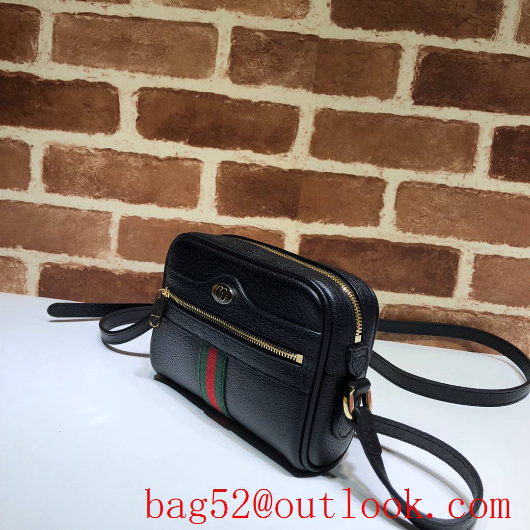 Gucci GG Ophidia black Mini real leather Shoulder Bag