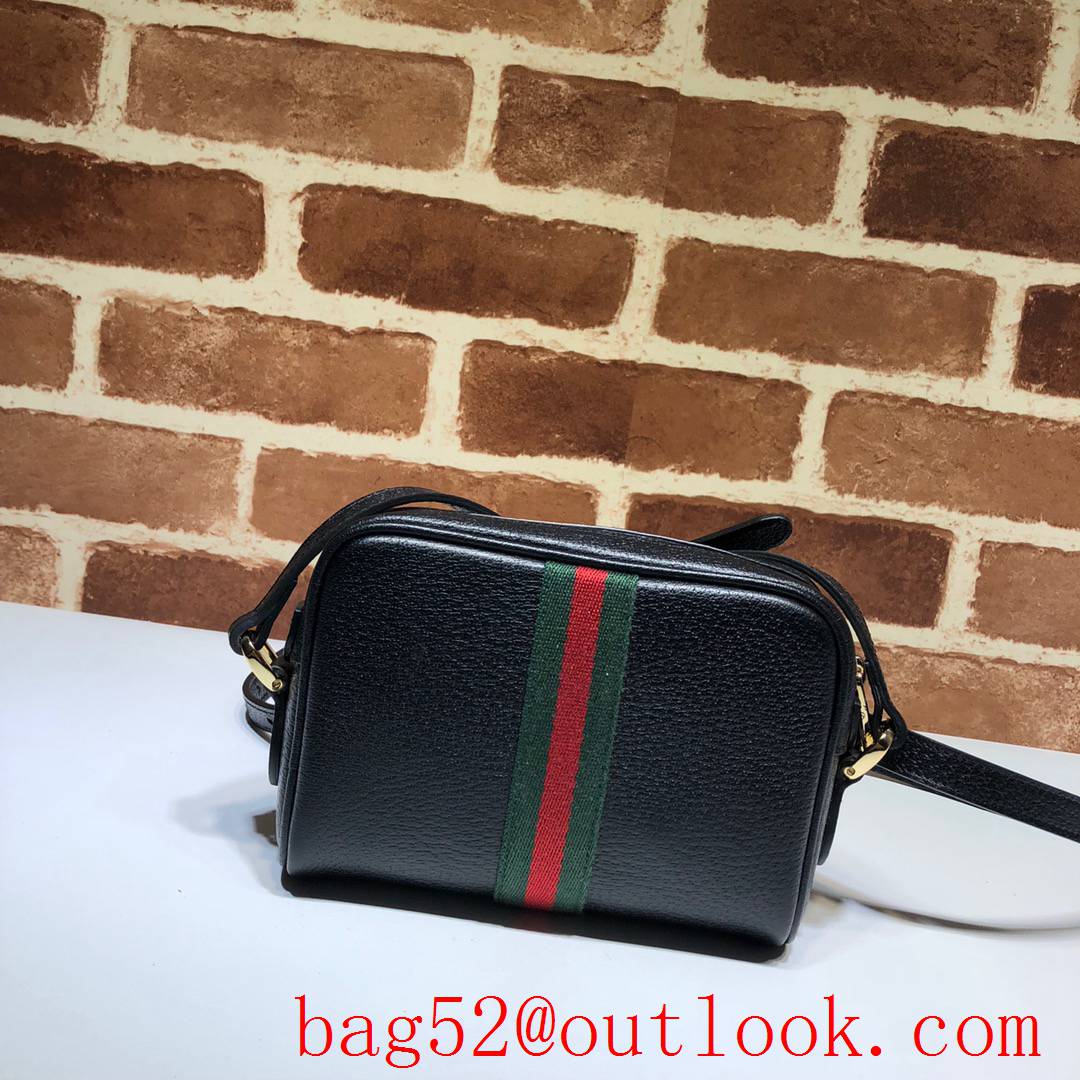 Gucci GG Ophidia black Mini real leather Shoulder Bag