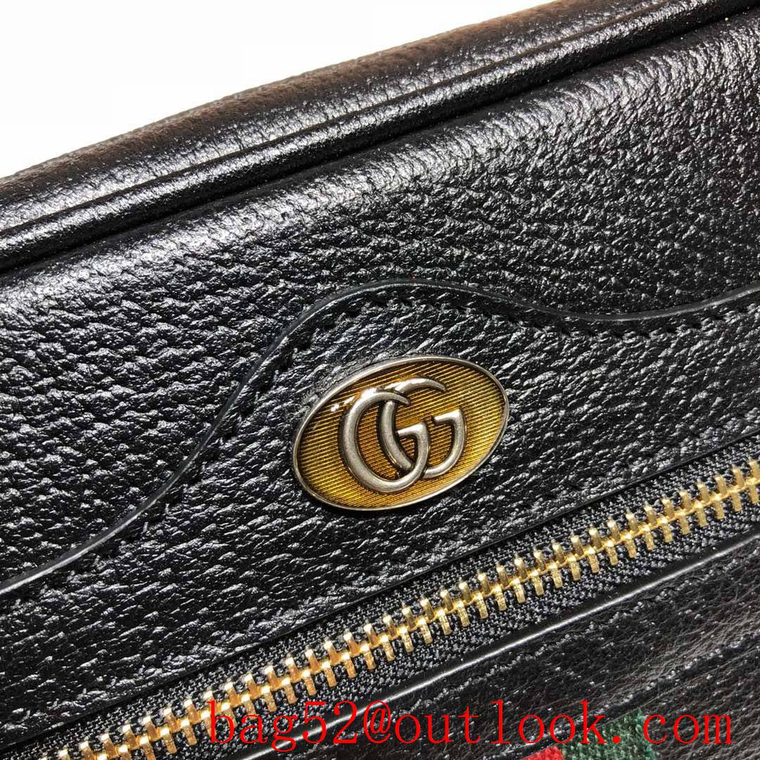 Gucci GG Ophidia black Mini real leather Shoulder Bag