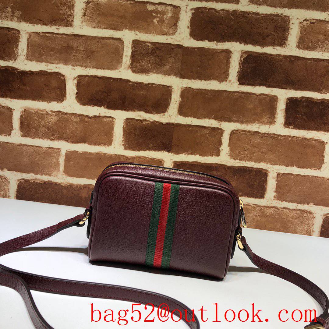 Gucci GG Ophidia black Mini real leather Shoulder Bag