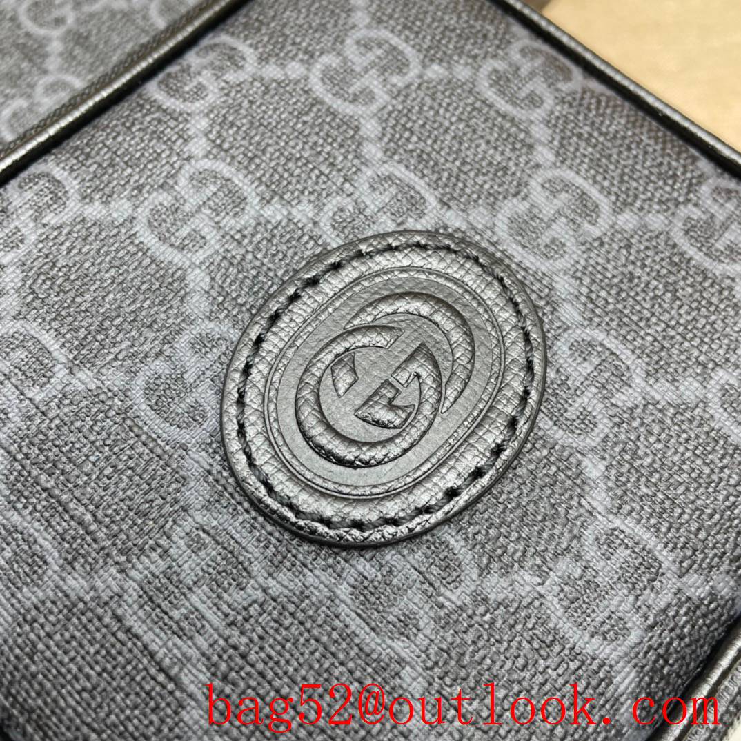 Gucci GG Men Vintage Small mini gray Shoulder Bag