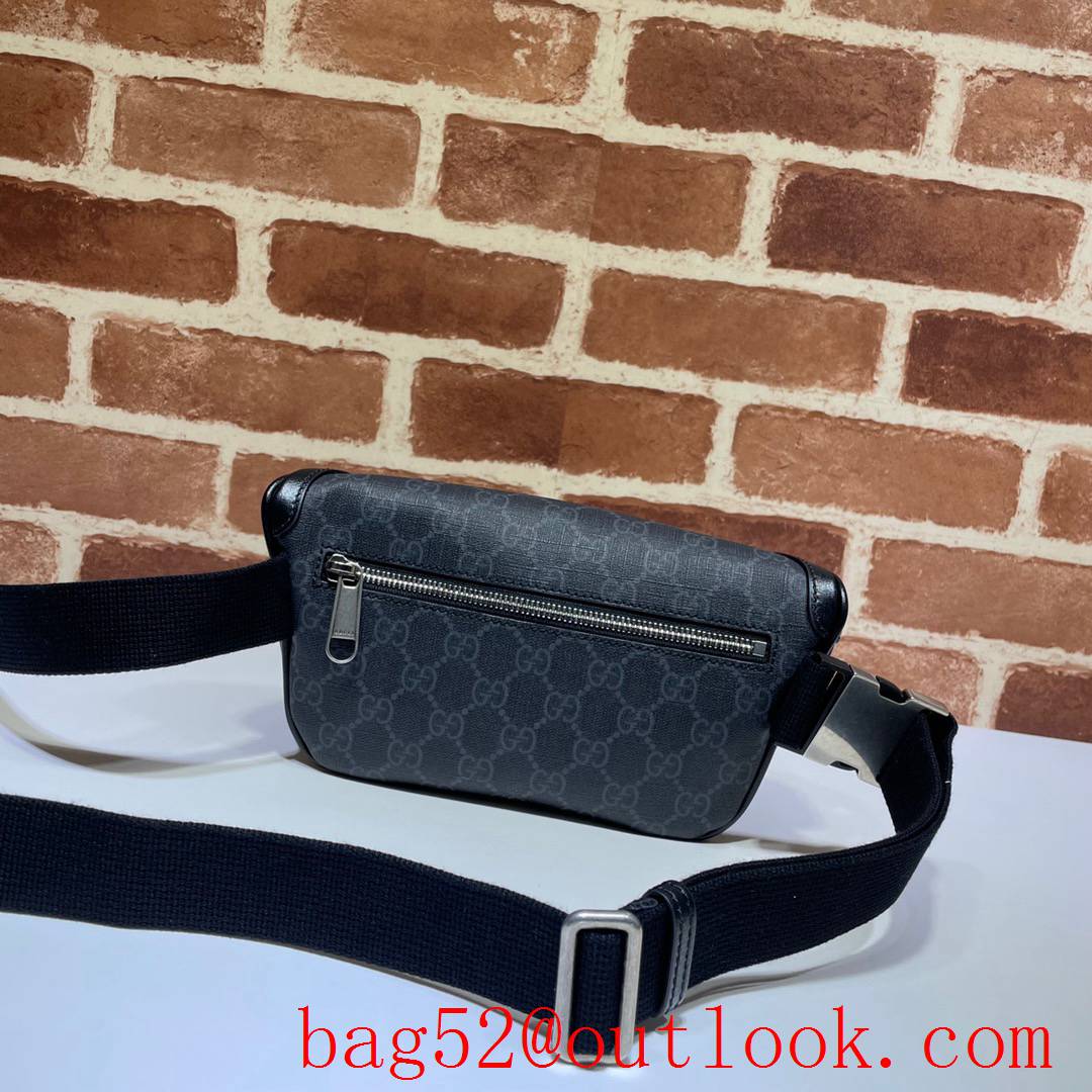 Gucci Supreme small GG Retro gray Belt Bag 