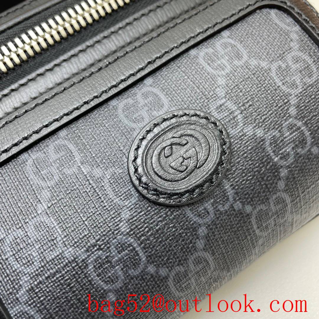 Gucci Supreme small GG Retro gray Belt Bag 