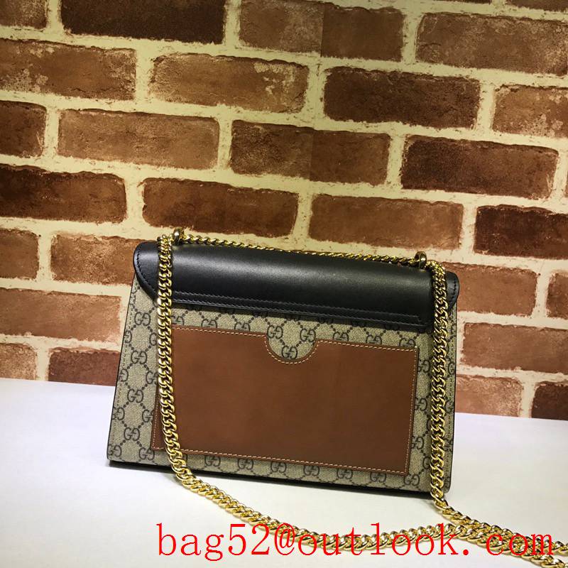 Gucci Padlock chain GG large Shoulder Bag