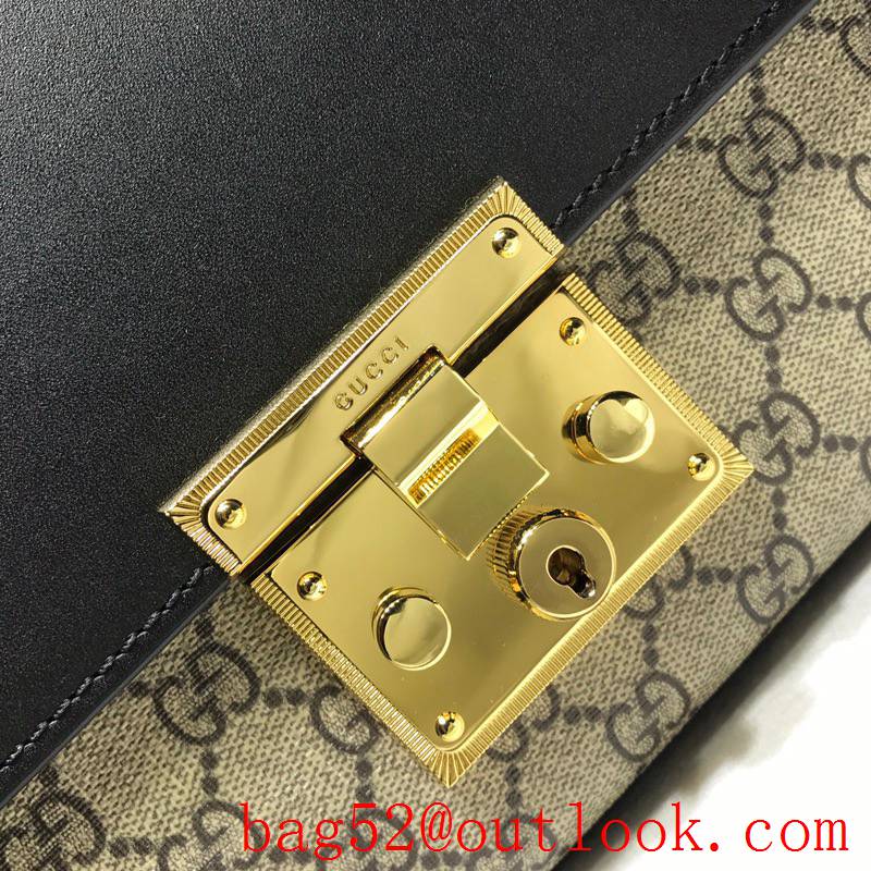 Gucci Padlock chain GG large Shoulder Bag