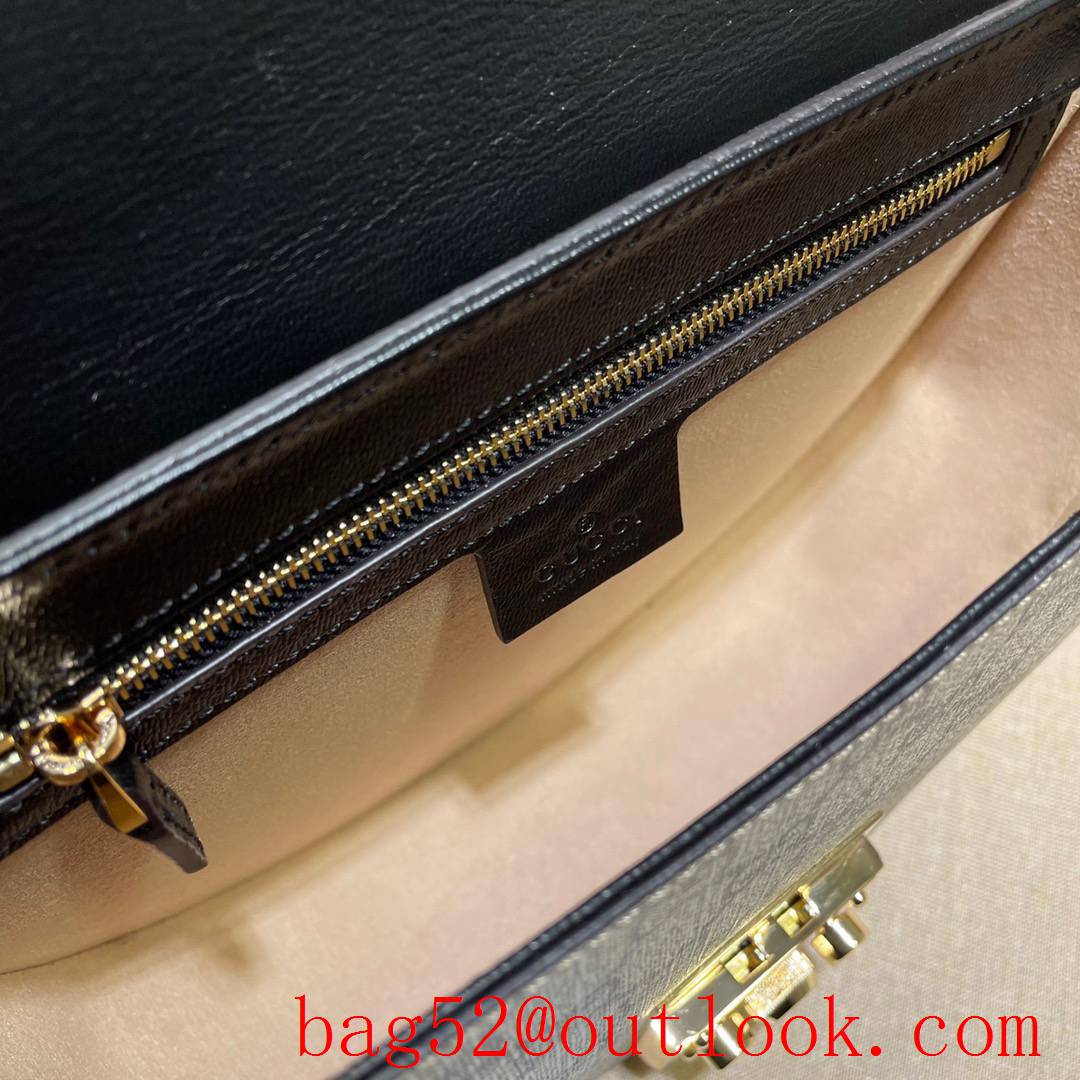 Gucci Padlock Small black Crossbody shoulder Bag