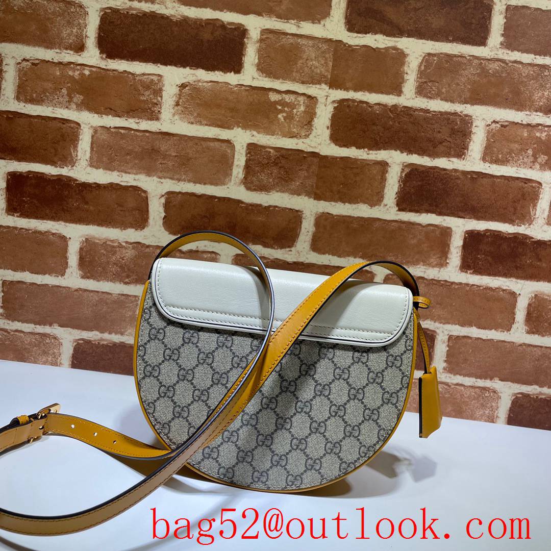 Gucci Padlock Small white Crossbody shoulder Bag