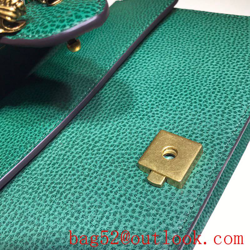 Gucci Dionysus Medium green calfskin Shoulder Bag purse