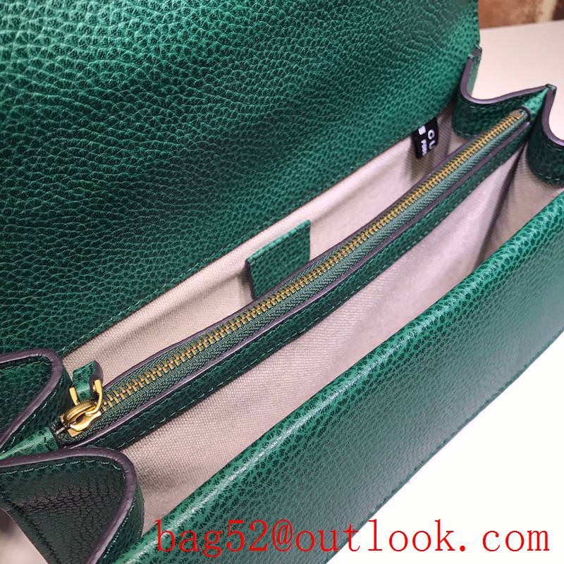 Gucci Dionysus Medium green calfskin Shoulder Bag purse