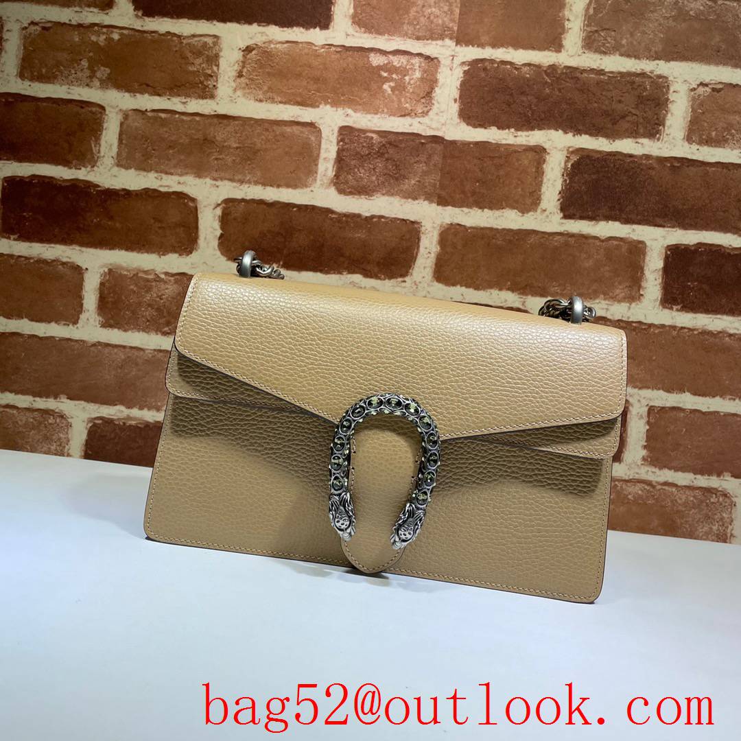 Gucci Dionysus Medium tan calfskin Shoulder Bag purse