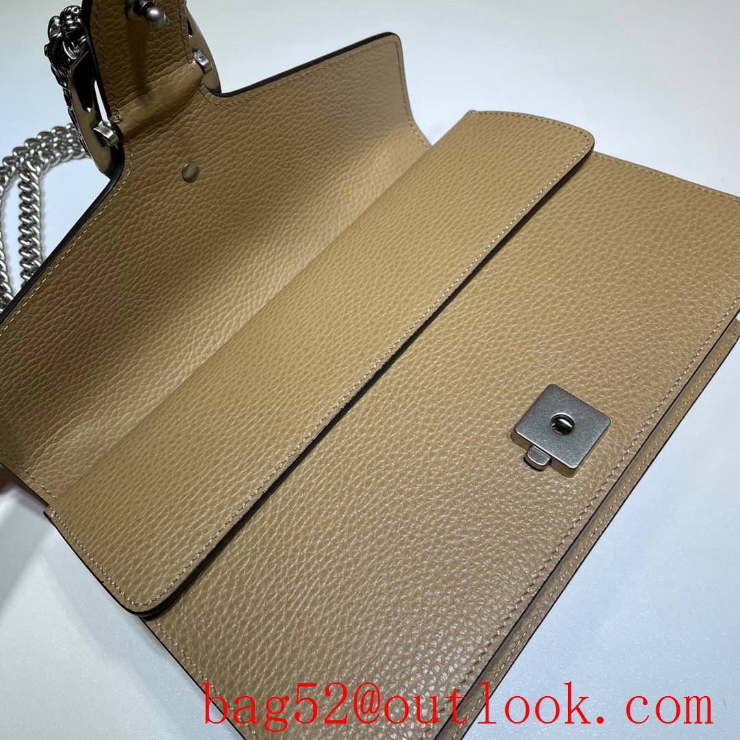 Gucci Dionysus Medium tan calfskin Shoulder Bag purse