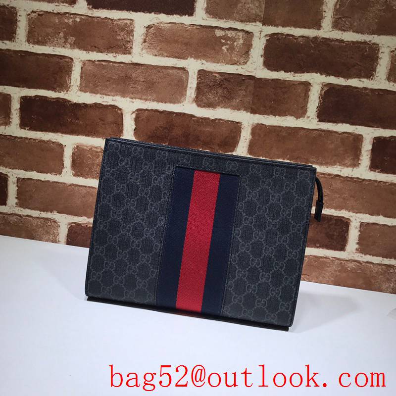 Gucci GG Ophidia Men black Clutch Bag Purse