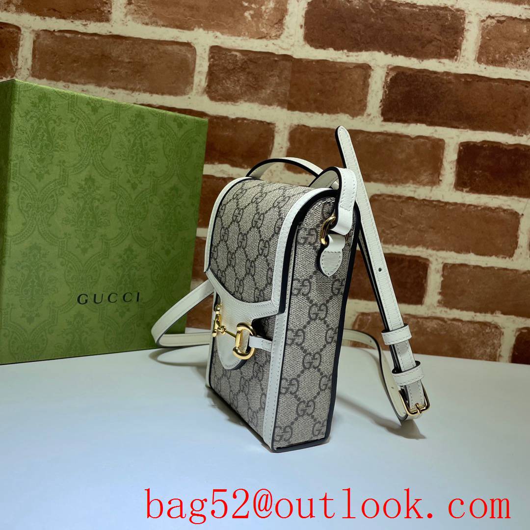 Gucci 1955 Horsebit white Mini Phone Bag