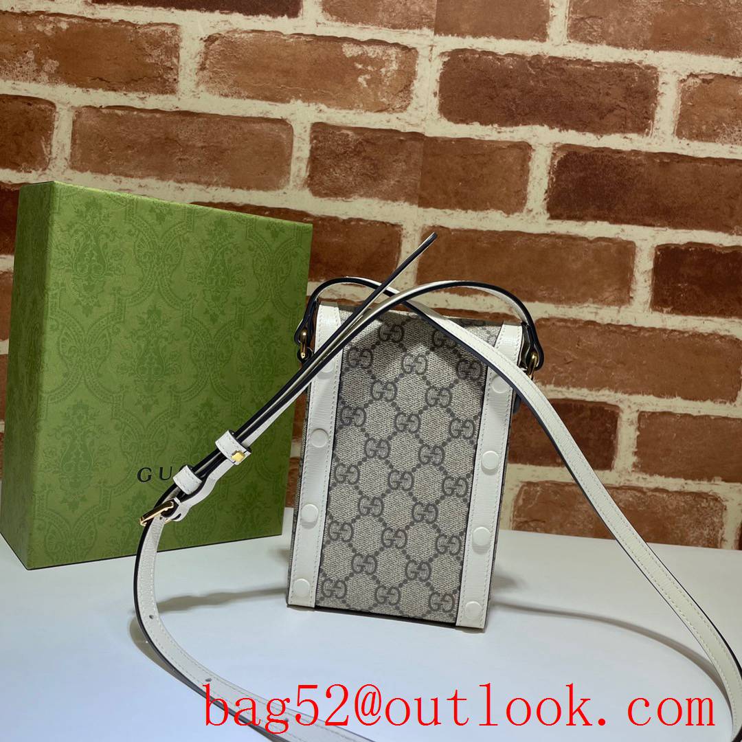 Gucci 1955 Horsebit white Mini Phone Bag