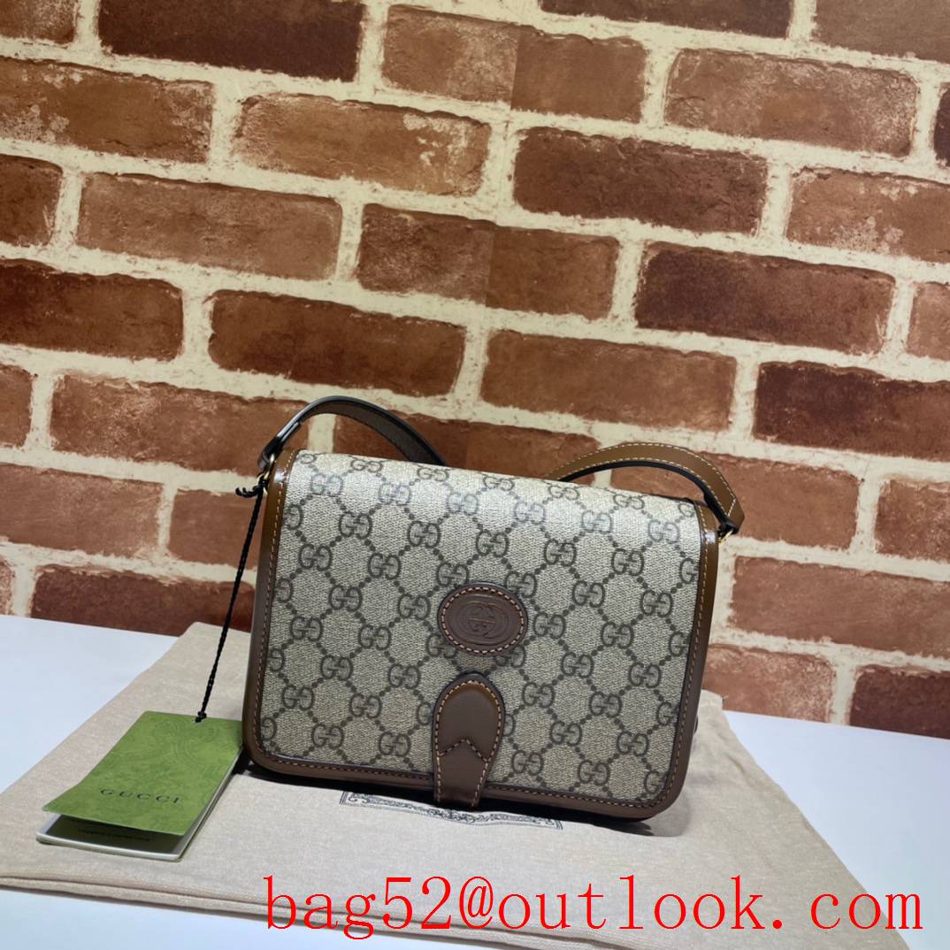 Gucci GG Retro brown Small Shoulder Bag purse