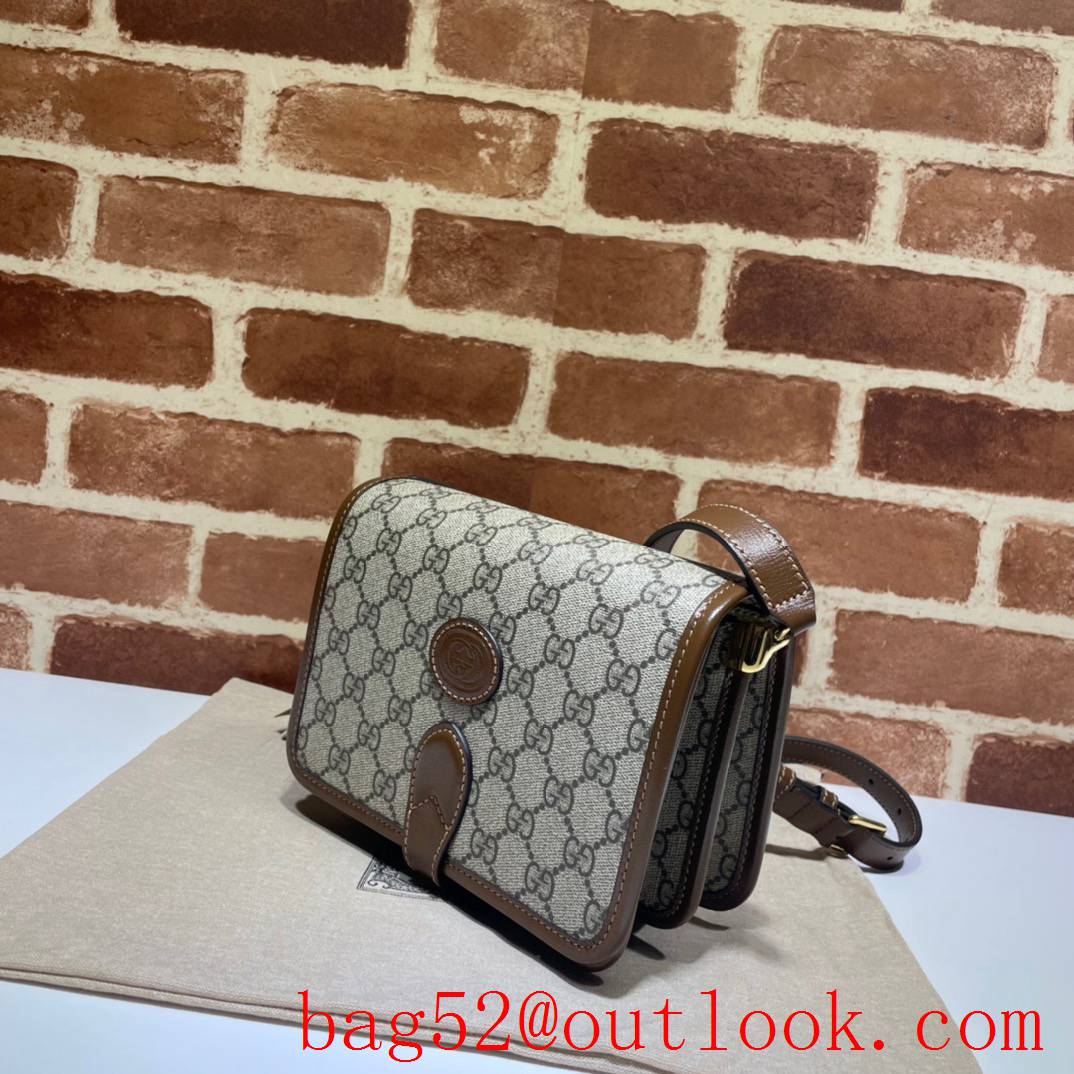 Gucci GG Retro brown Small Shoulder Bag purse