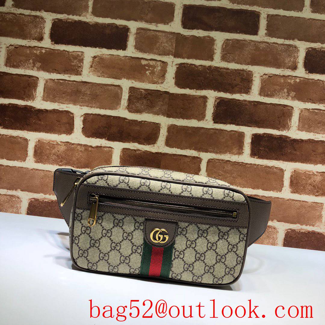 Gucci GG Ophidia brown Belt Bag