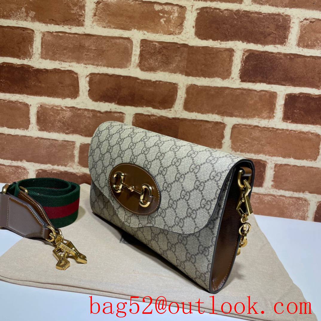 Gucci Horsebit brown Shoulder Bag purse