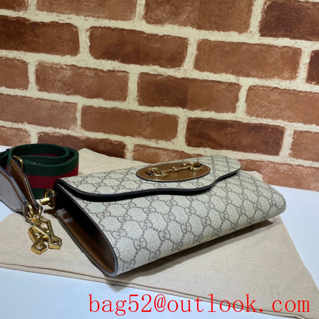 Gucci Horsebit brown Shoulder Bag purse