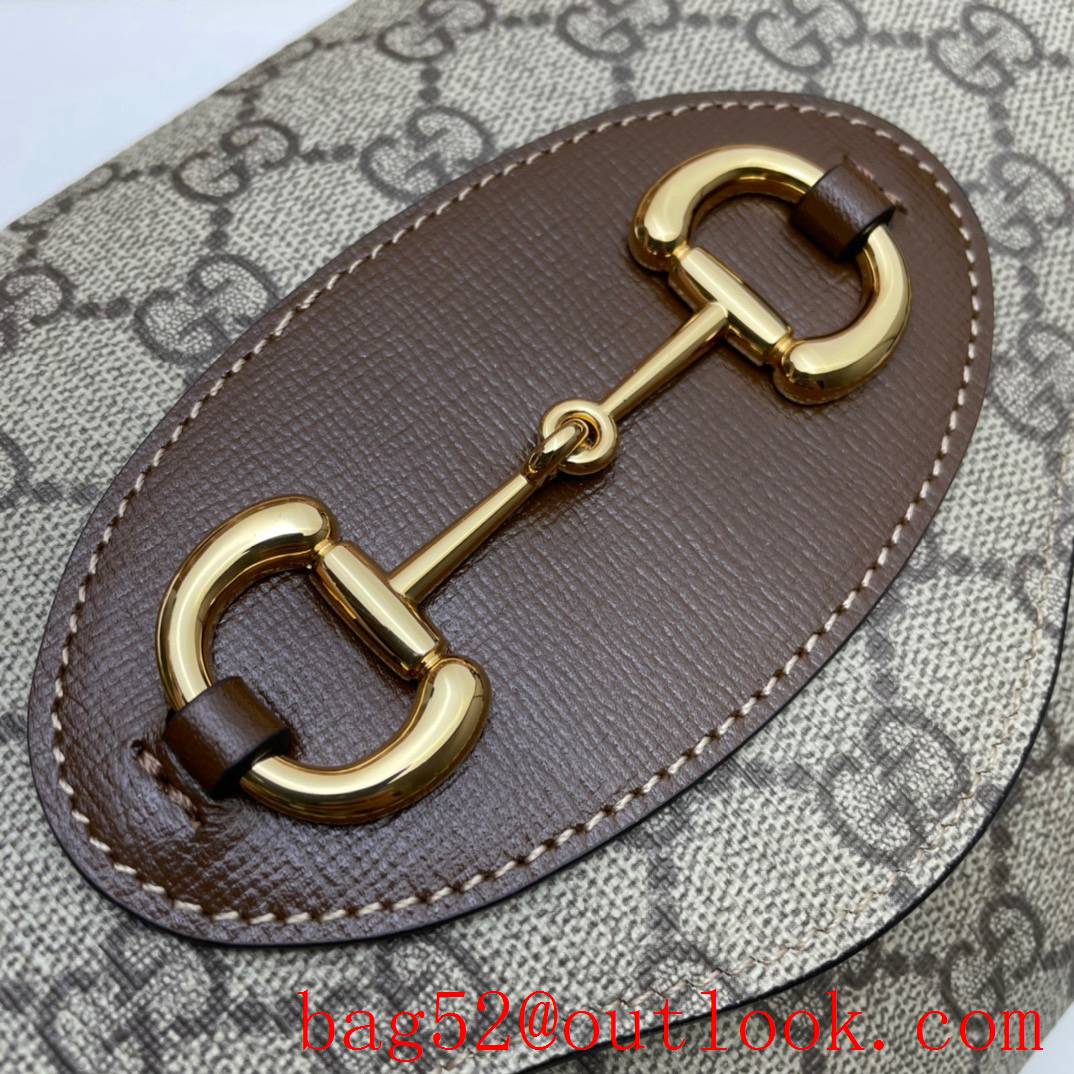 Gucci Horsebit brown Shoulder Bag purse