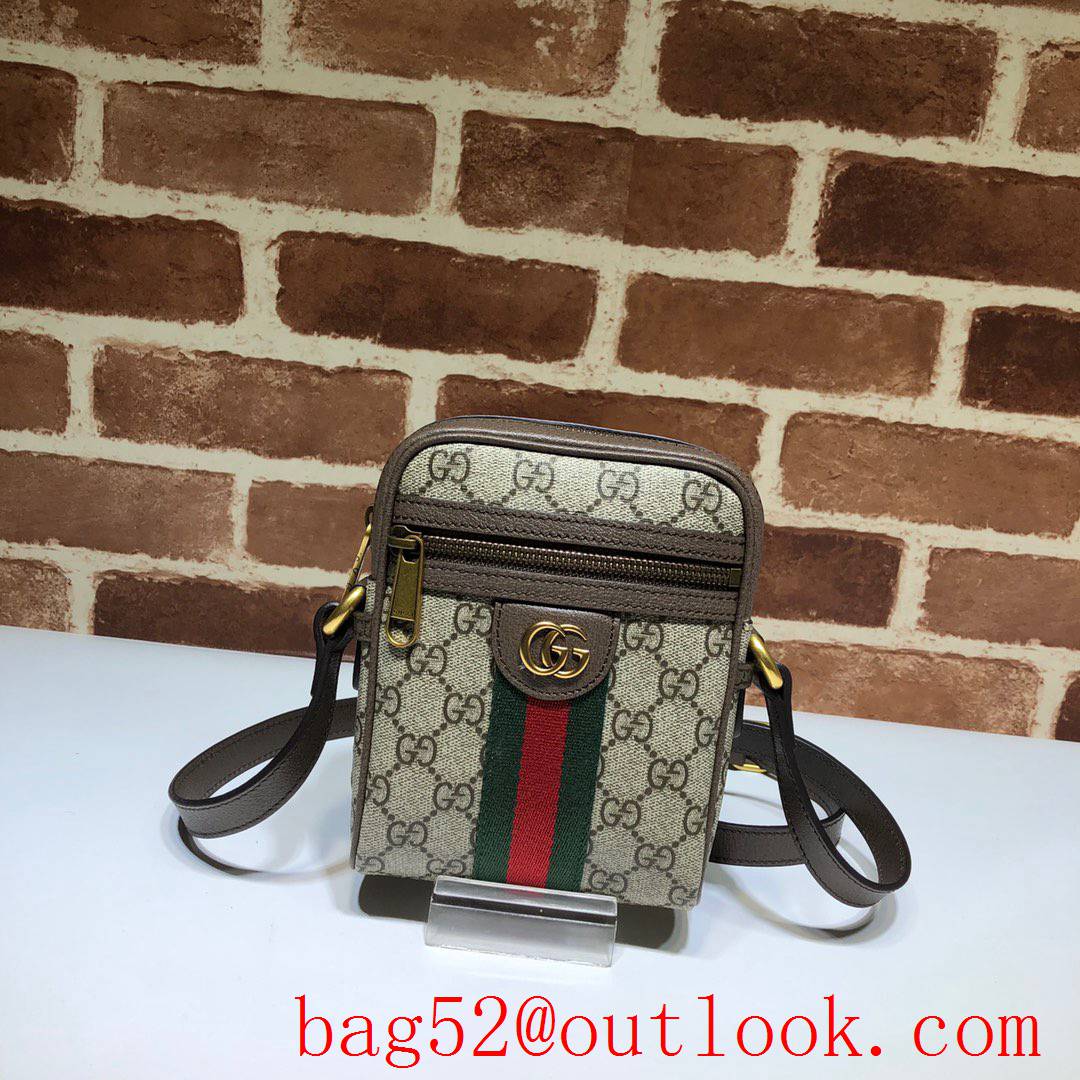 Gucci Ophidia Men brown Mini Shoulder Bag