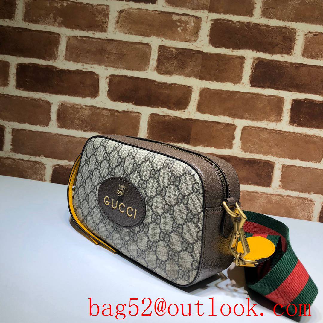 Gucci brown Camera Bag Tiger Head purse