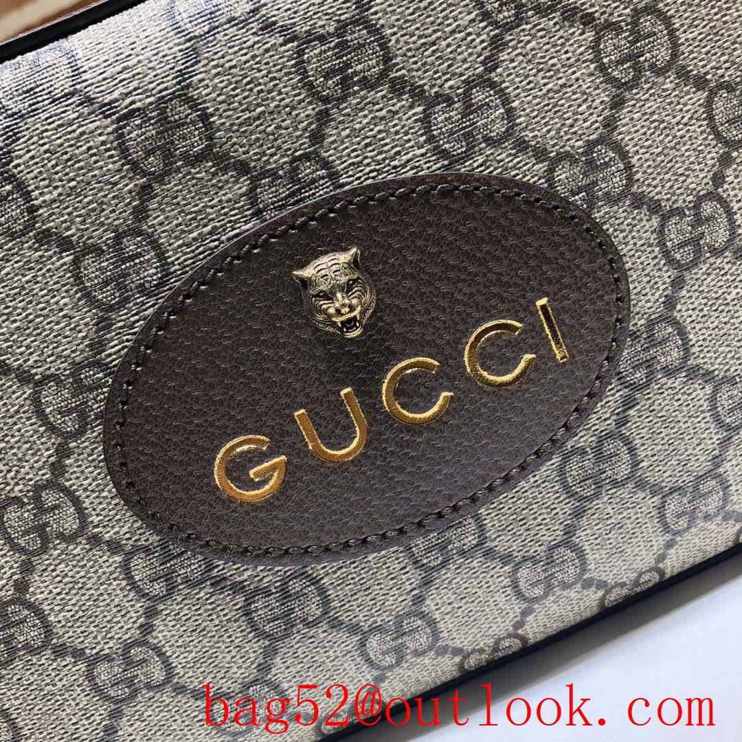 Gucci brown Camera Bag Tiger Head purse