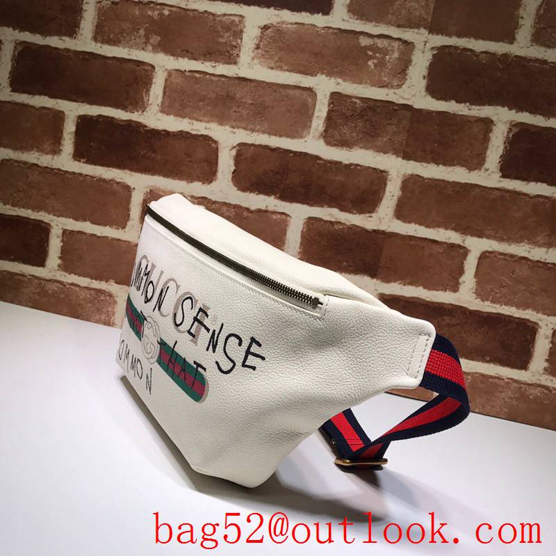 Gucci cream real leather Coco Captain Belt purse bag