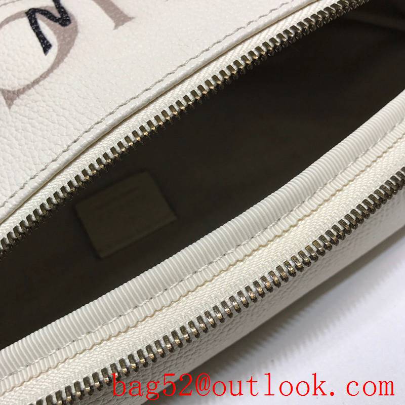 Gucci cream real leather Coco Captain Belt purse bag