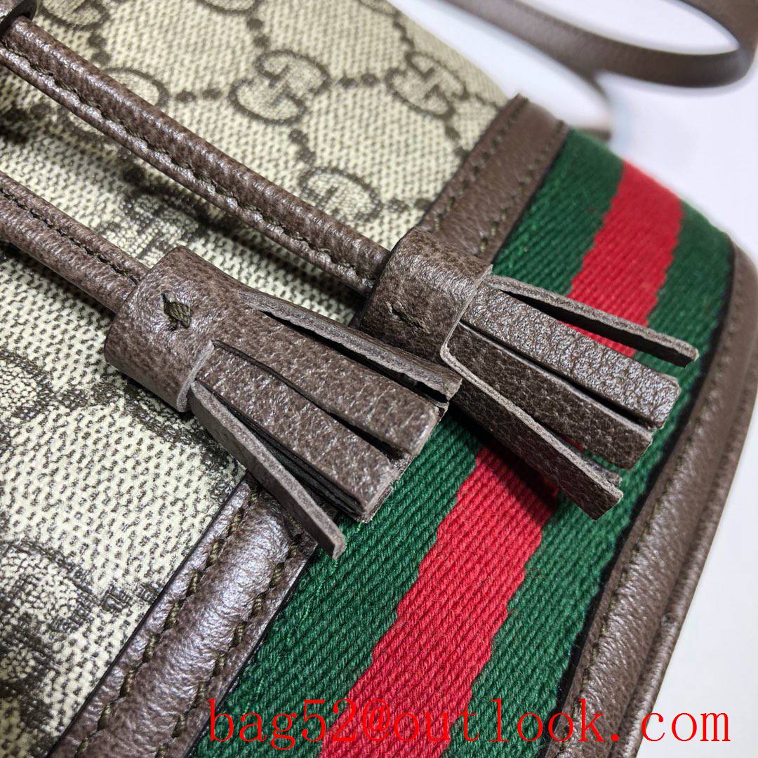 Gucci Ophidia brown Mini GG Bucket shoulder Bag