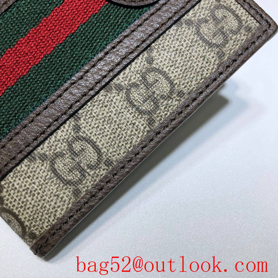 Gucci men Ophidia GG Short Supreme Purse Wallet