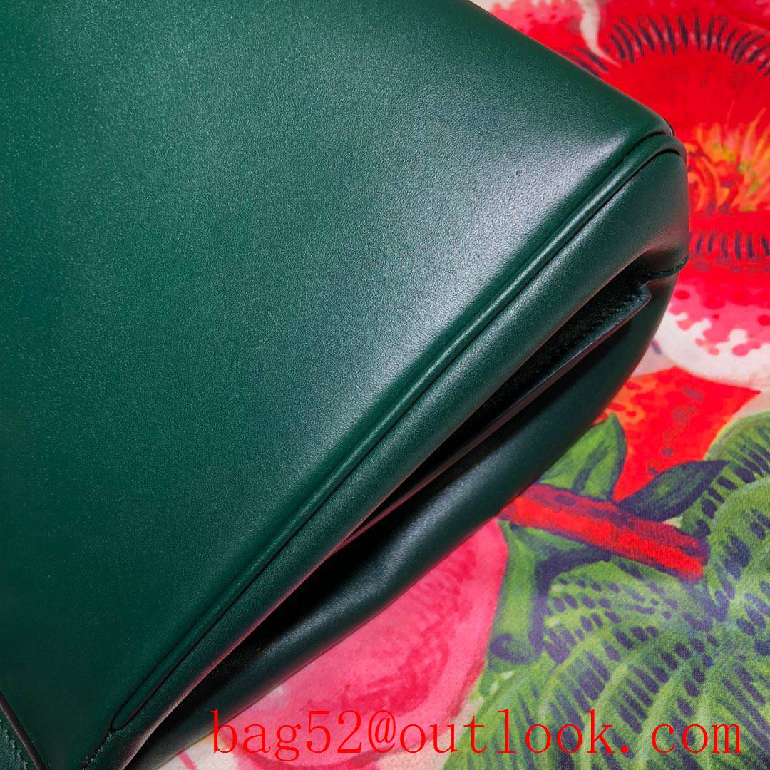 Gucci Zumi green calfskin shoulder tote Bag