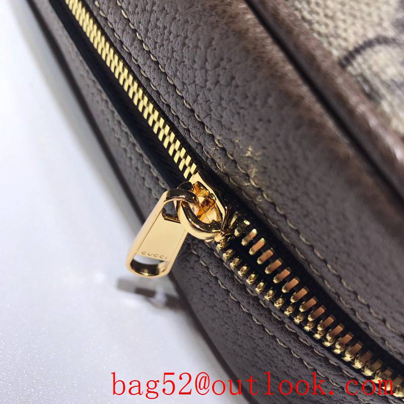 Gucci Ophidia brown Shoulder GG zipper Bag