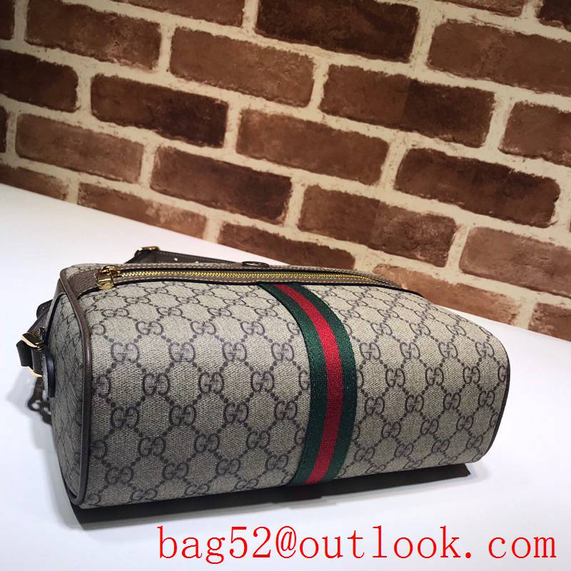 Gucci Ophidia brown Shoulder GG zipper Bag