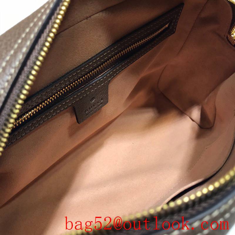 Gucci Ophidia brown Shoulder GG zipper Bag