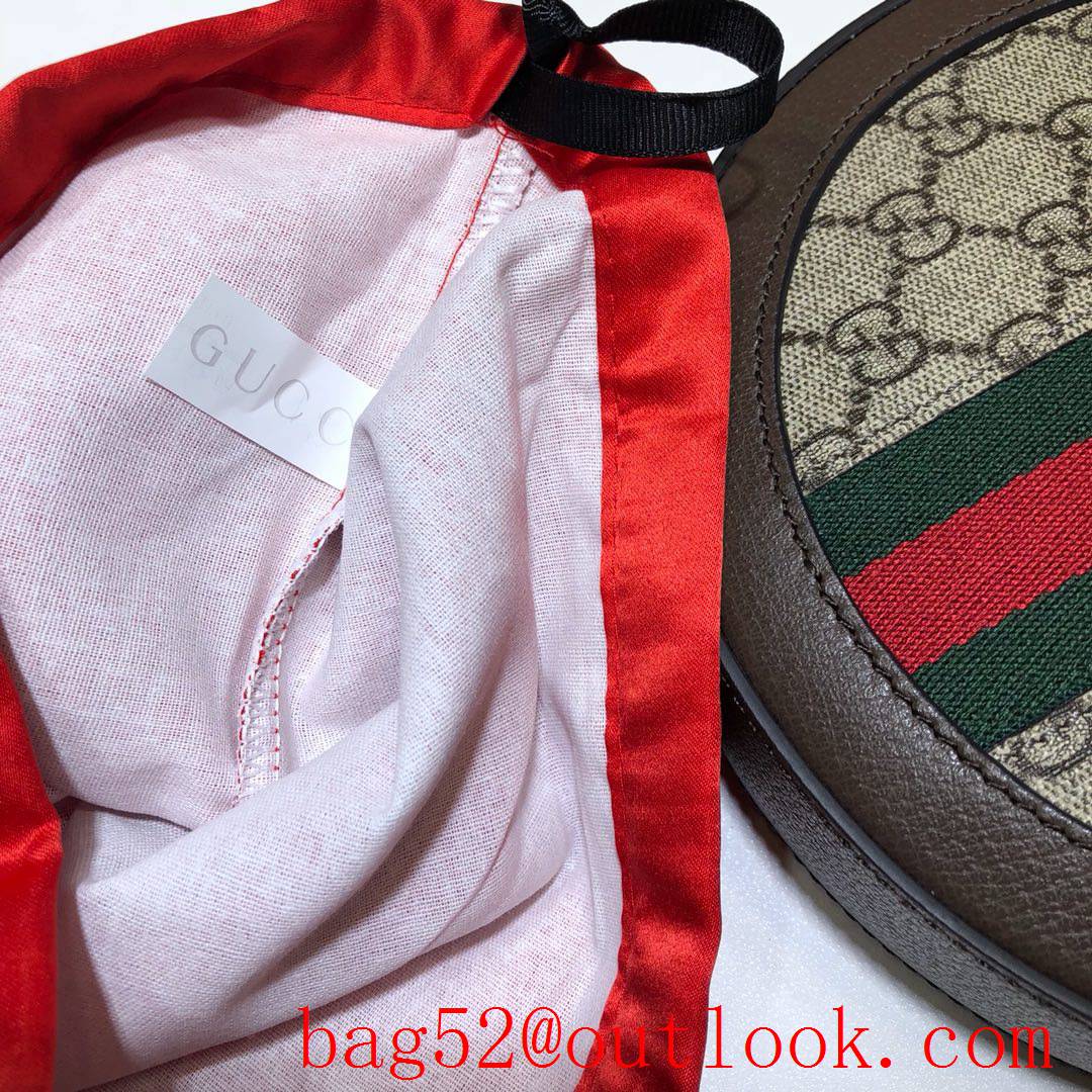 Gucci Ophidia GG Mini chain Round Shoulder Bag purse
