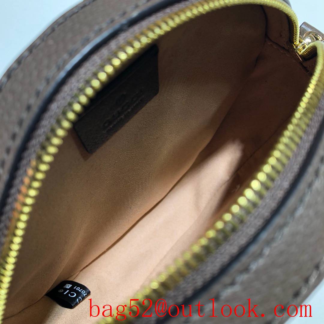 Gucci Ophidia GG Mini chain Round Shoulder Bag purse