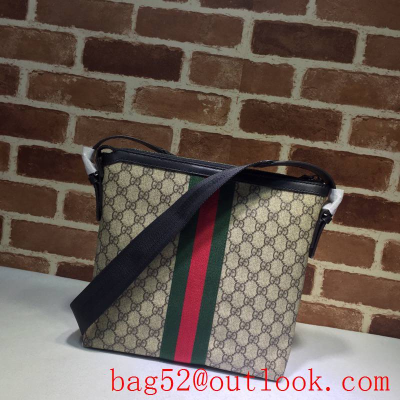 Gucci men Ophidia GG Supreme Messenger shoulder Bag