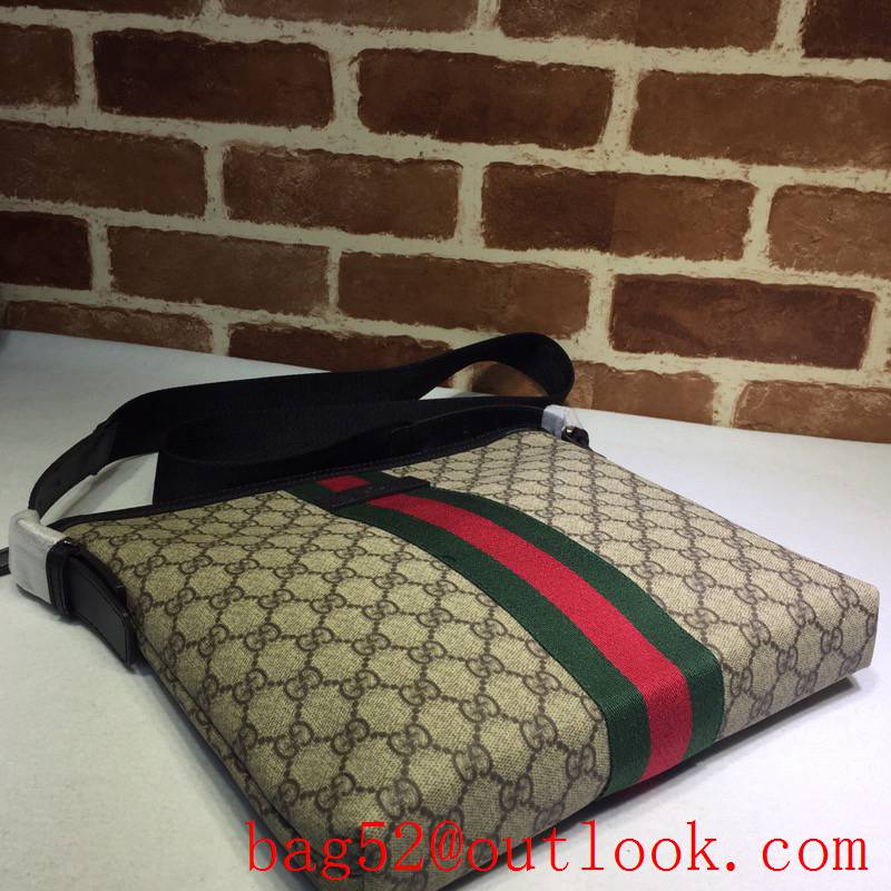 Gucci men Ophidia GG Supreme Messenger shoulder Bag