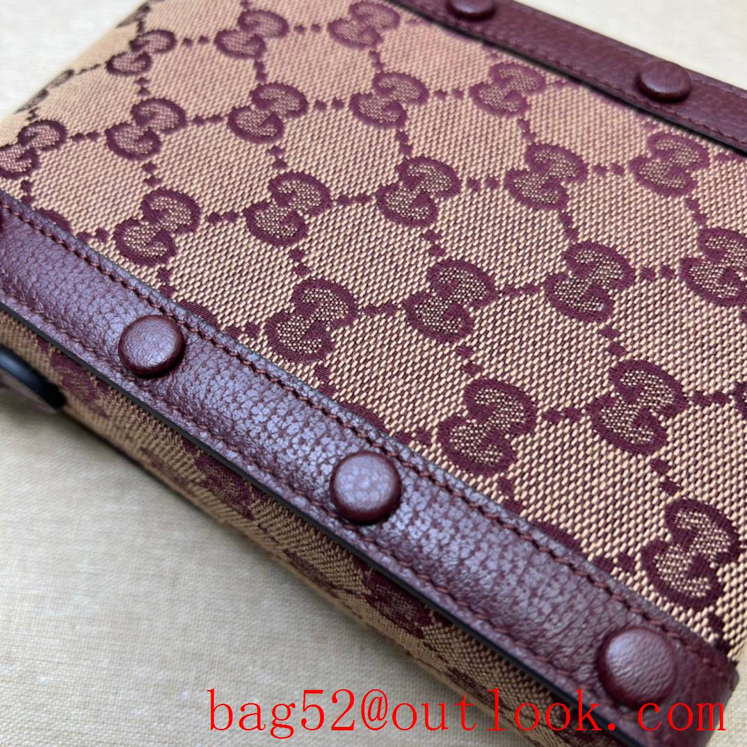 Gucci Horsebit 1955 Mini wine Phone shoulder Bag