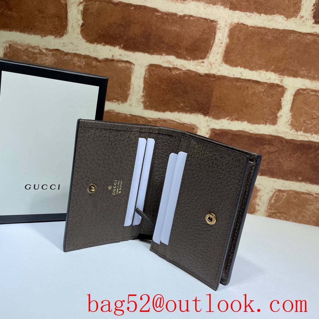 Gucci men Disney Donald small Card Holder Wallet Purse 