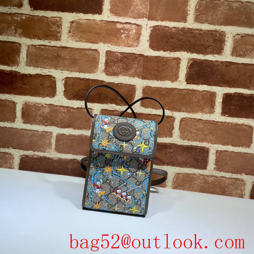 Gucci Disney Donald Mini small Shoulder phone Bag