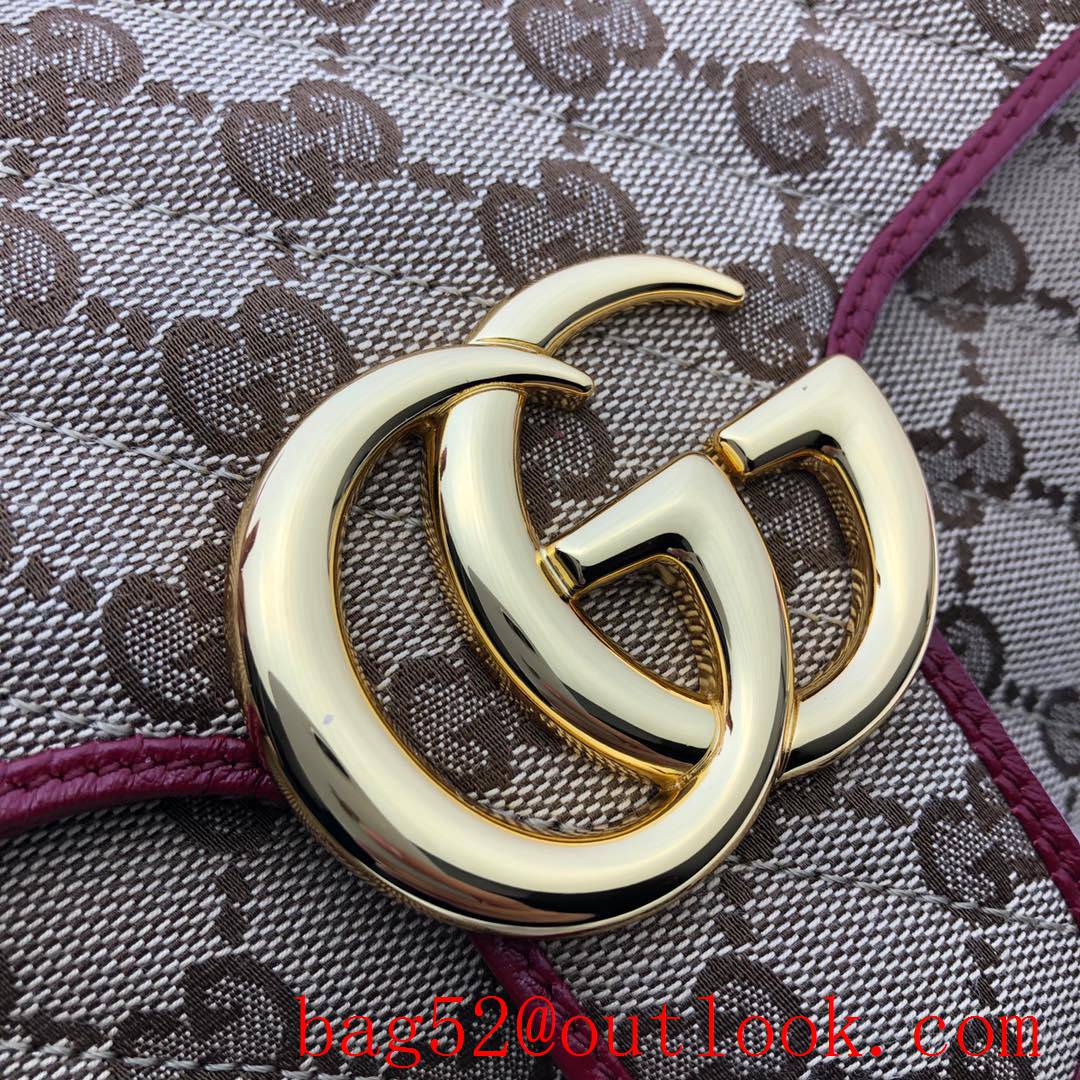 Gucci GG Marmont wine chain Shoulder Bag