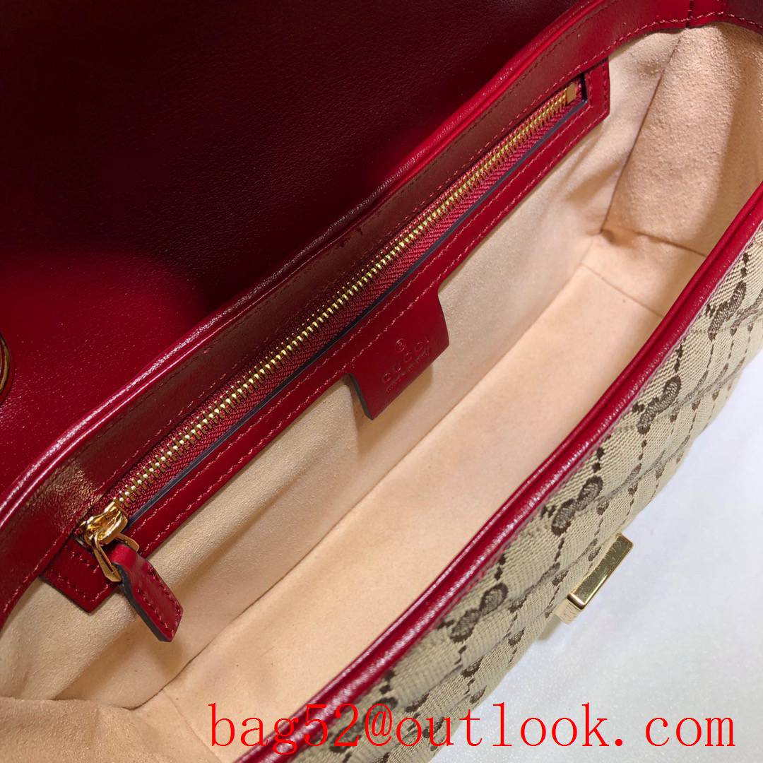 Gucci GG Marmont wine chain Shoulder Bag