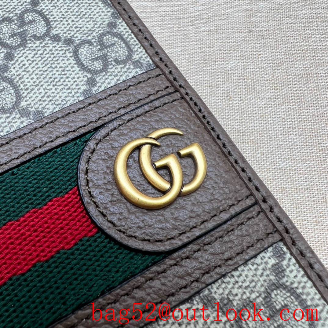 Gucci Ophidia men GG Card Holder Long Wallet Purse