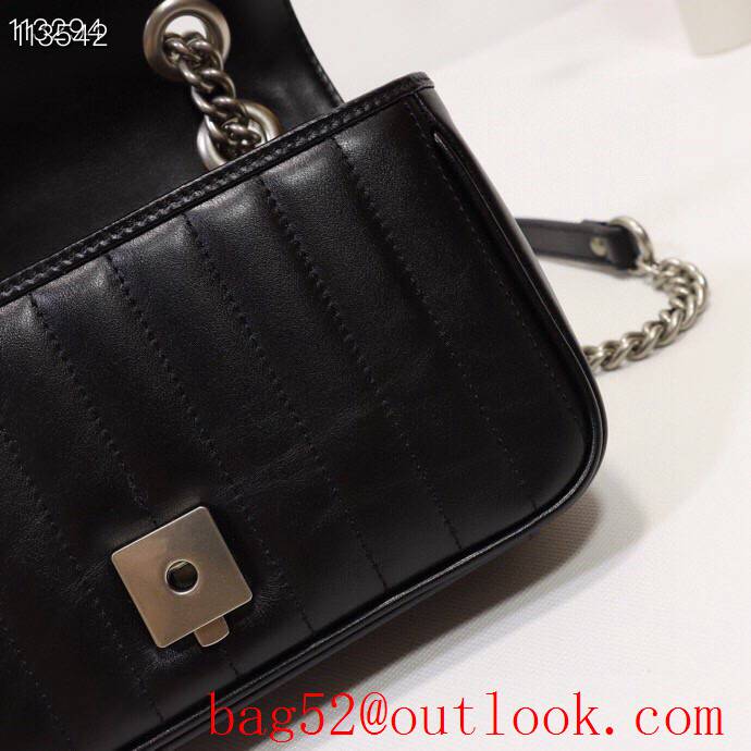 Gucci GG Marmont black calfskin Mini Shoulder Bag