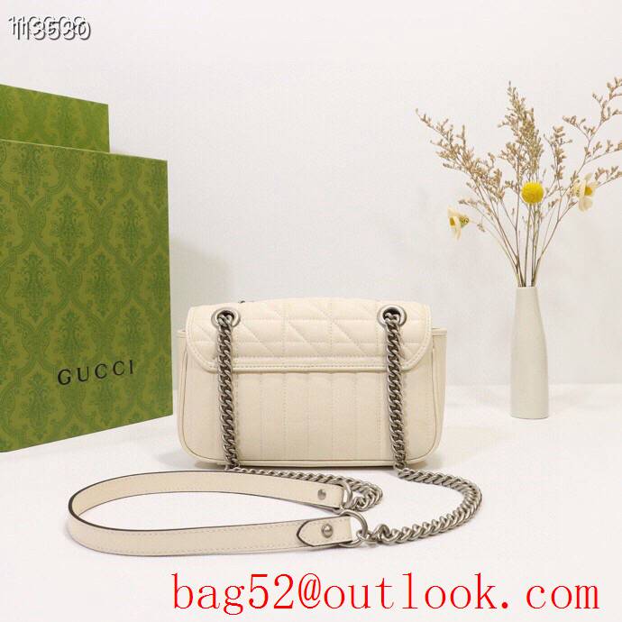 Gucci GG Marmont cream calfskin Mini Shoulder Bag
