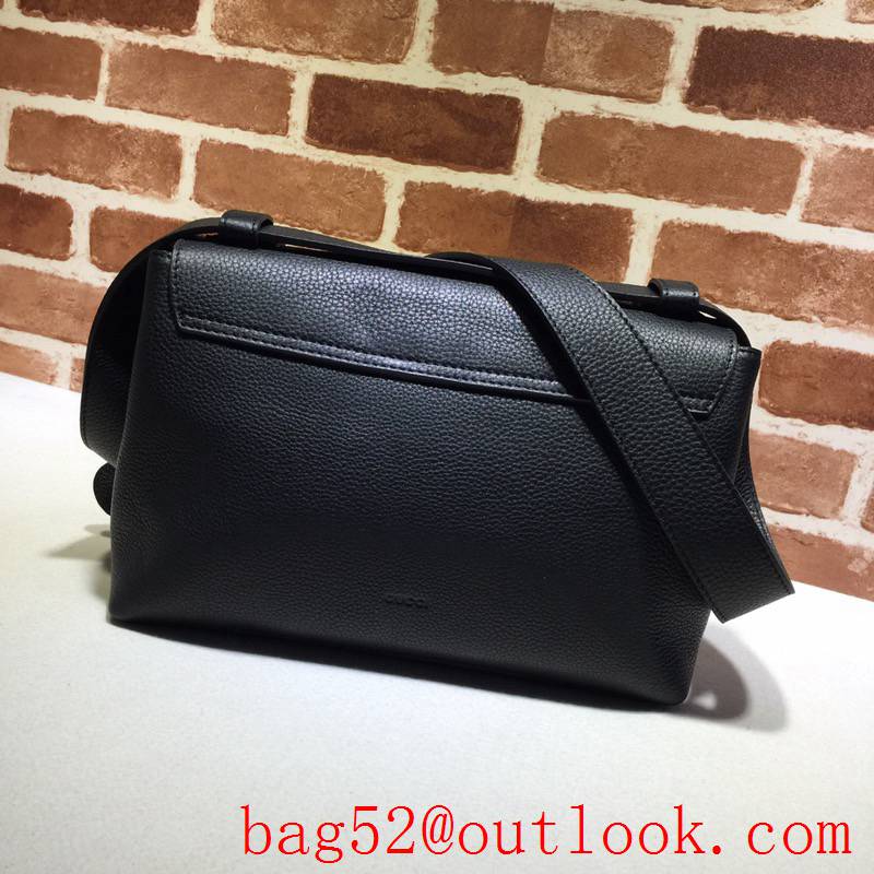 Gucci GG Marmont Medium Grained calfskin black Shoulder Bag
