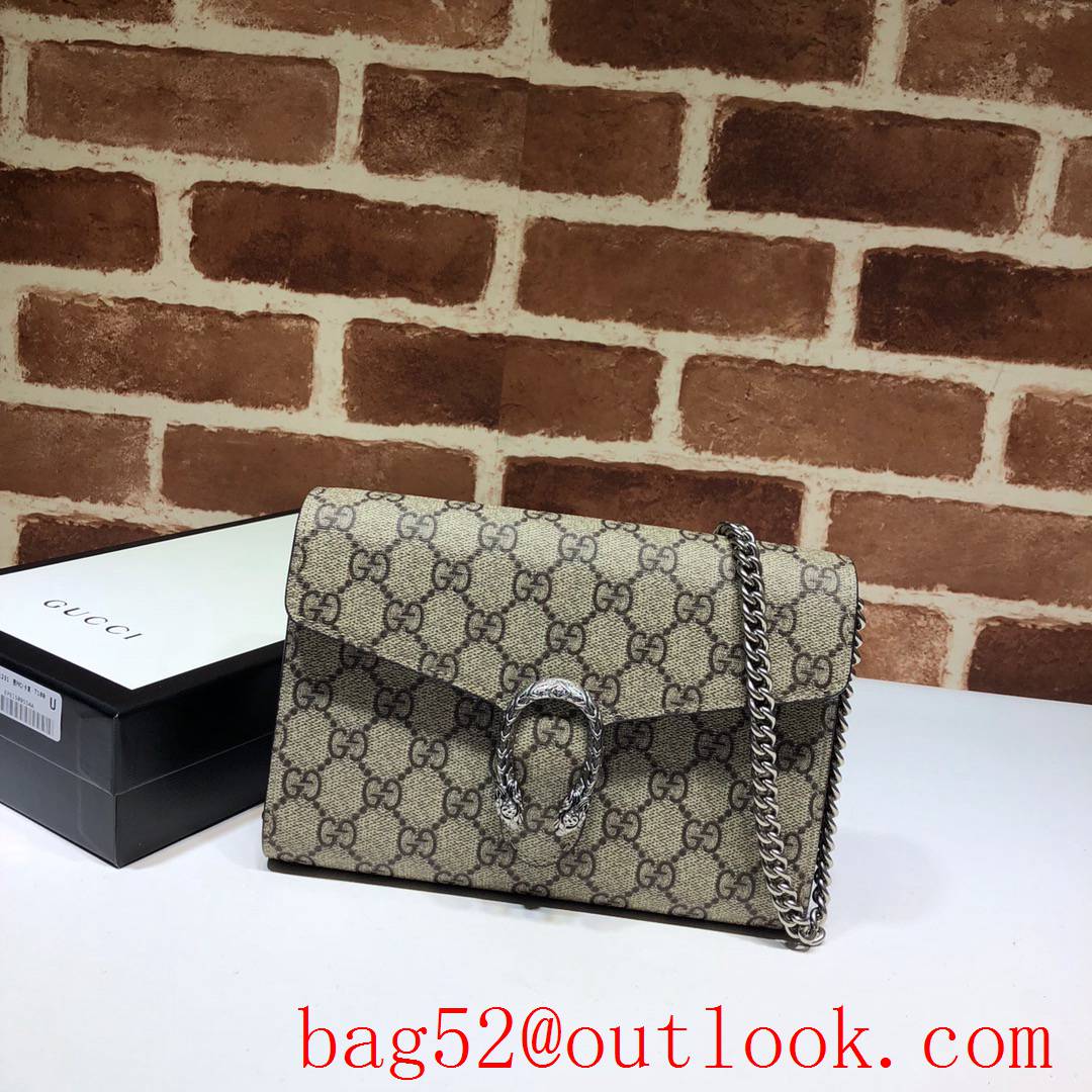 Gucci Dionysus Mini woc Canvas chain Shoulder Bag purse